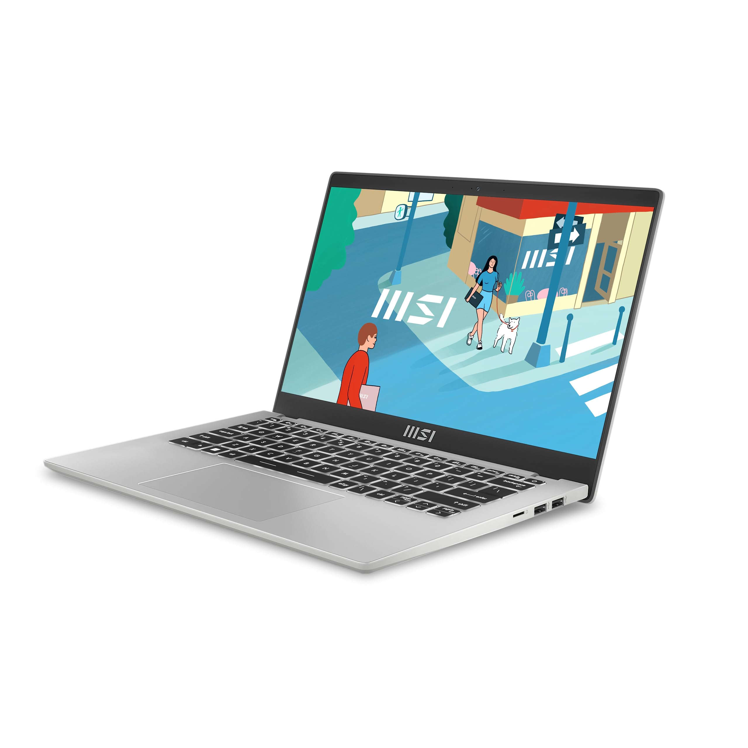 MSI Modern 14 C13M 未開封 美 I7 1355U 送料無料 MSI Modern 14, Intel 13th Gen. i7-1355U, 36CM FHD 60Hz